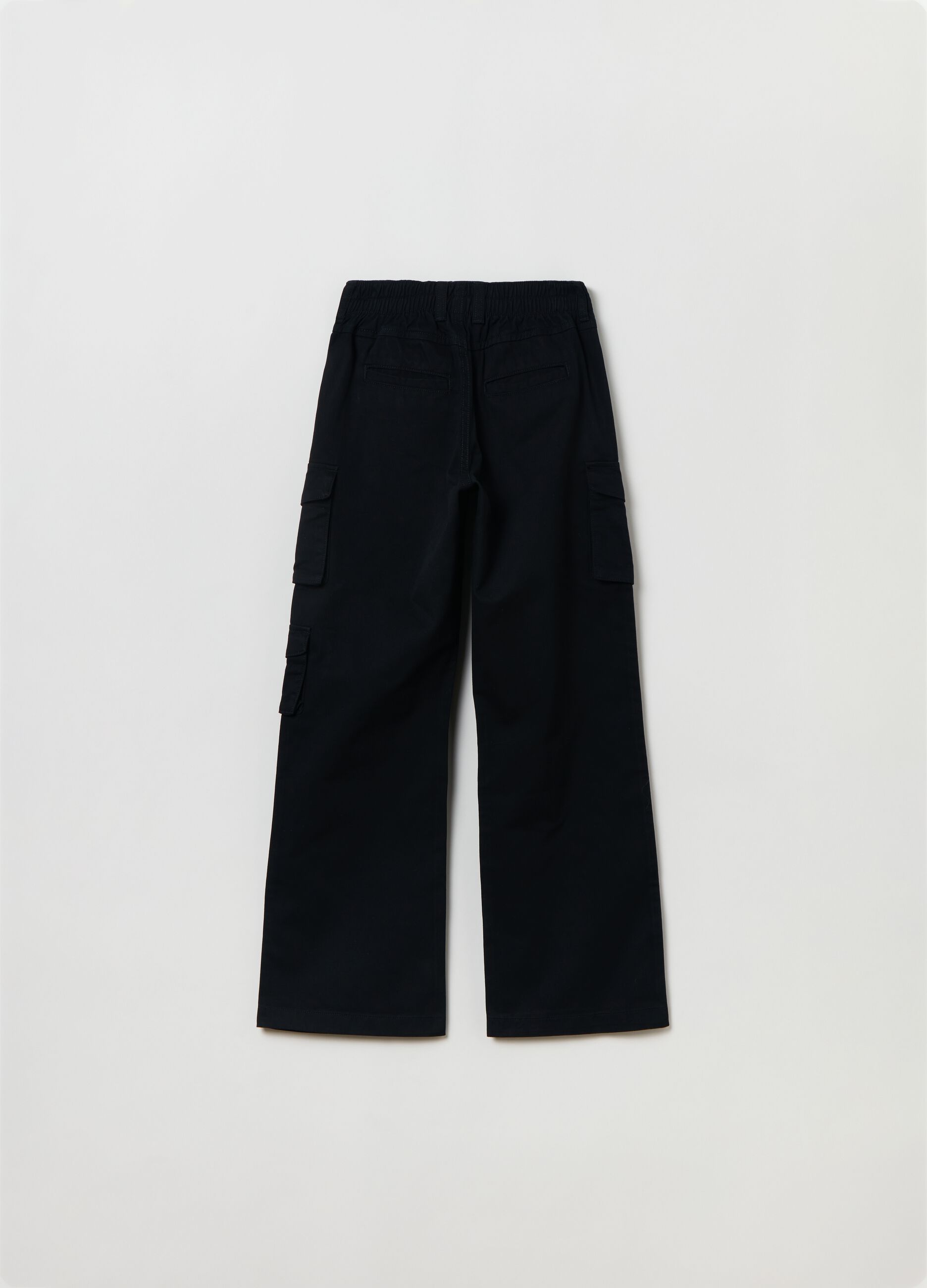 Pantaloni cargo wide leg Nero OVS KIDS da Ragazza OVS