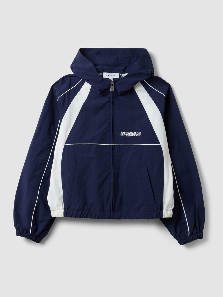 Lightweight multicolor jacket regular fit with zip and hood_5