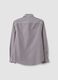 Camicia bianca in popeline di puro cotone a righe regular fit_7