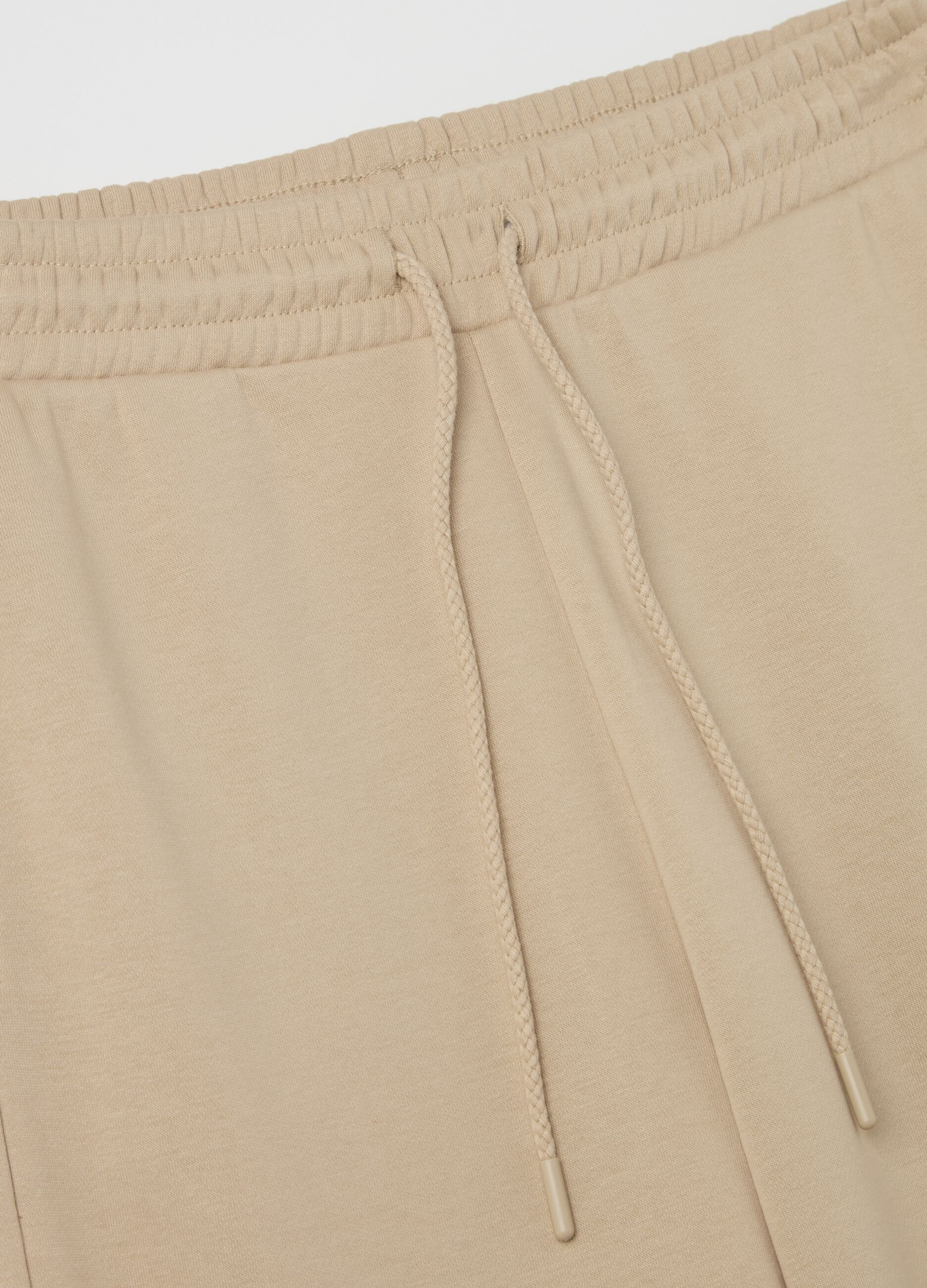 Essential straight-fit joggers with drawstring