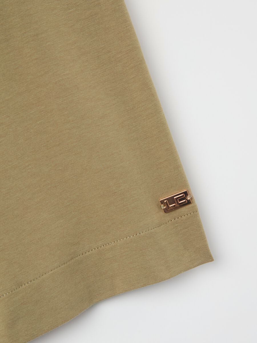 Stretch cotton and modal T-shirt_5