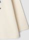 T-shirt beige girocollo in puro cotone organico con stampa Mickey_2