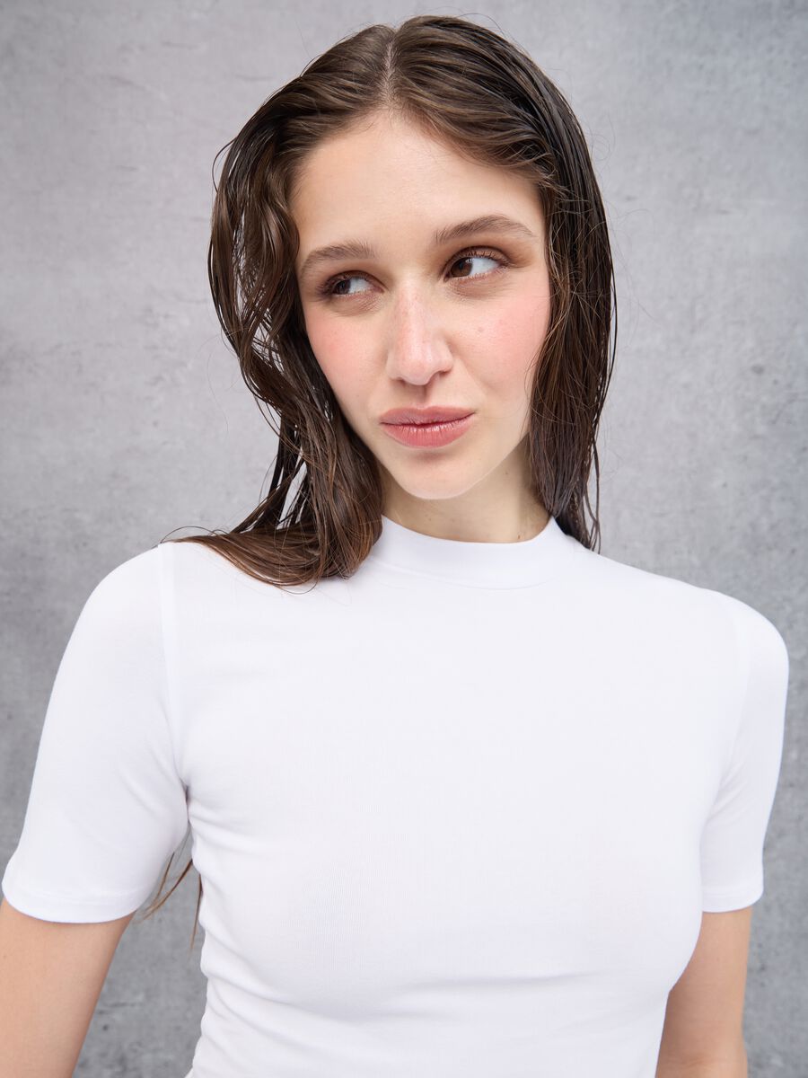 White Mockneck T-shirt_4