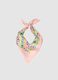 Foulard multicolor regular fit con fantasia a righe_0