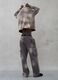 Cargo Sweatpants Vintage Grey & Sand dye_4