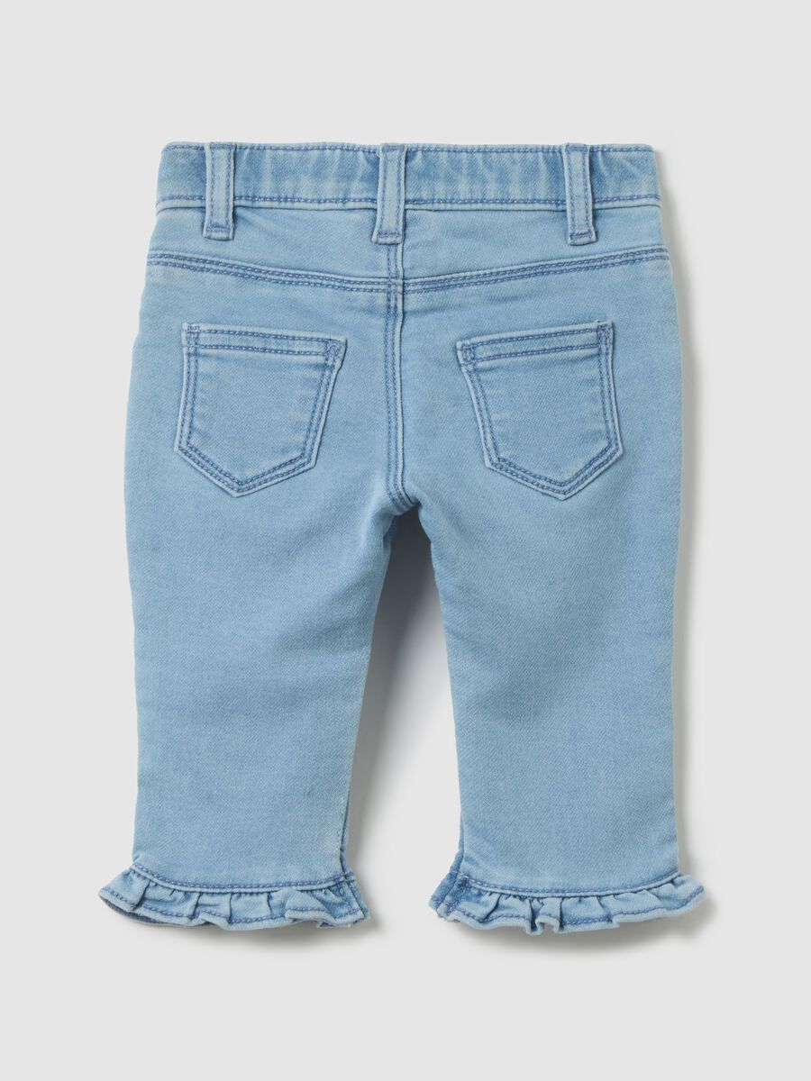 Baby Girl Denim Jeans Regular Fit in Light Blue_1