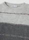 Grey striped crew-neck jumper, regular fit_1