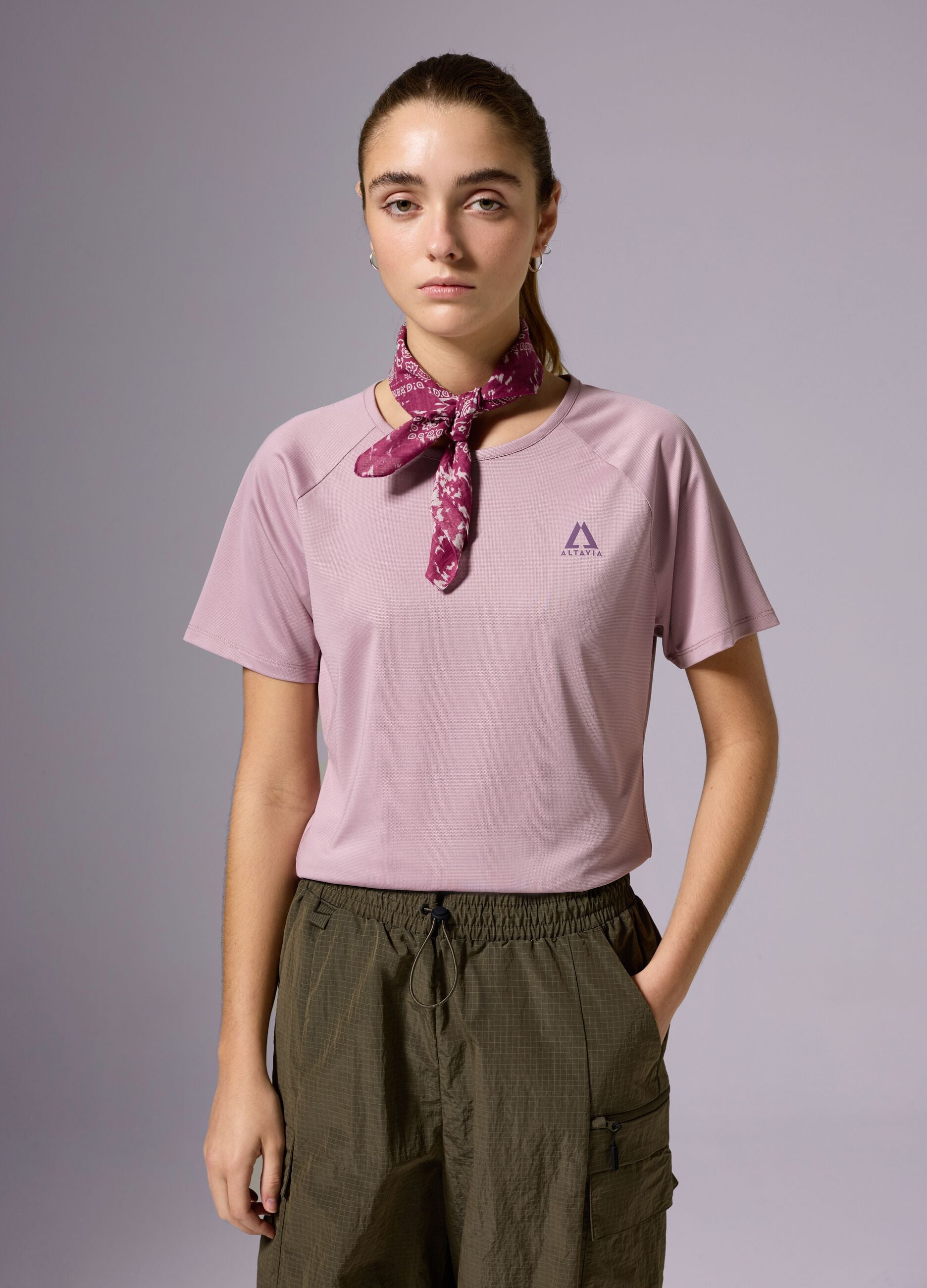 ALTAVIA WITH DEBORAH COMPAGNONI technical T-shirt