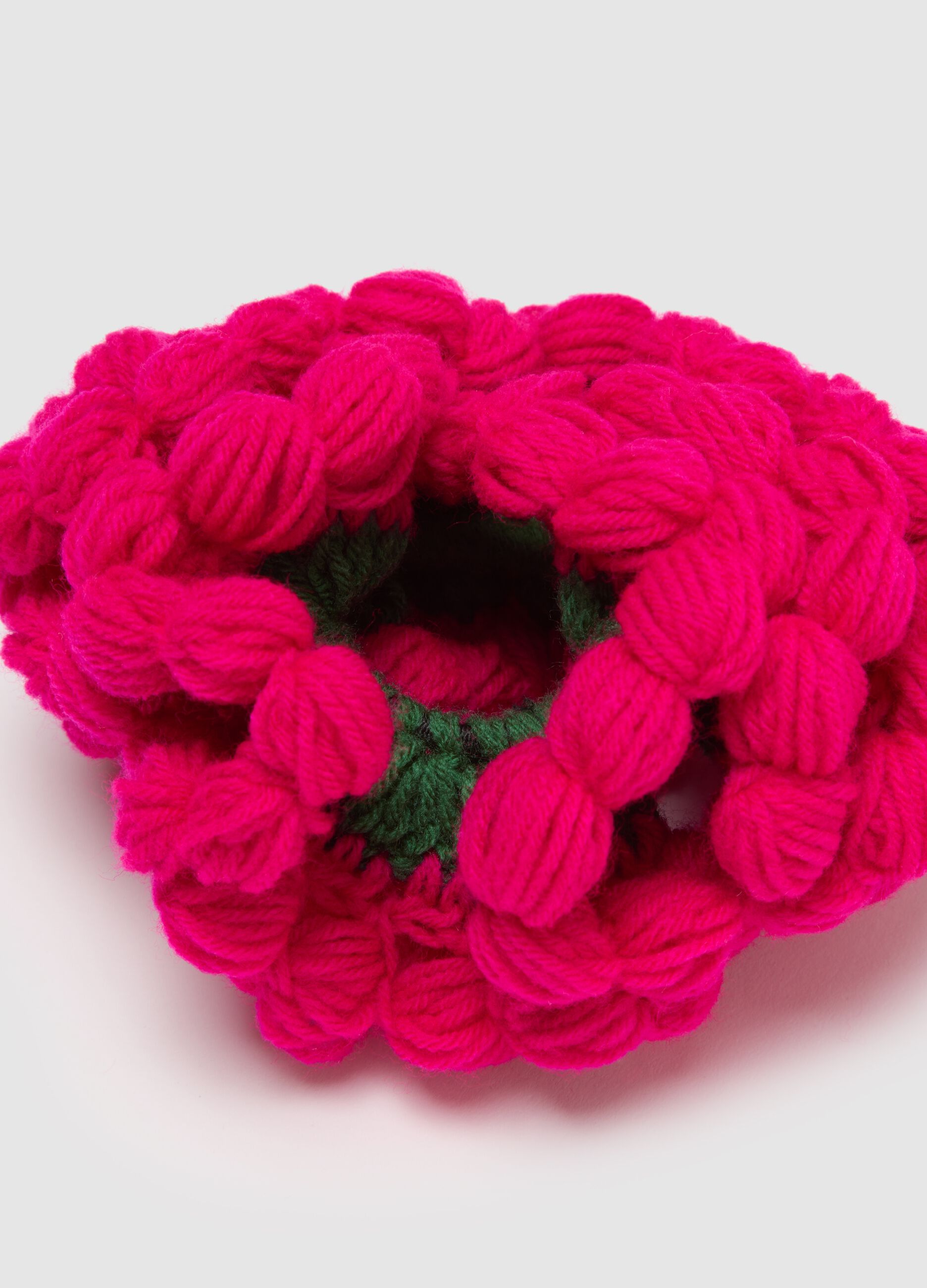 Multicolour pure wool hairband