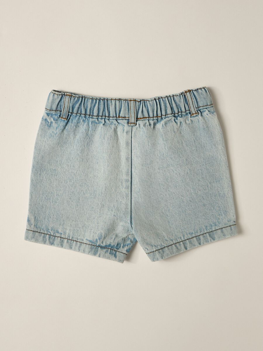 IANA Baby Mixed Cotton Denim Shorts_1