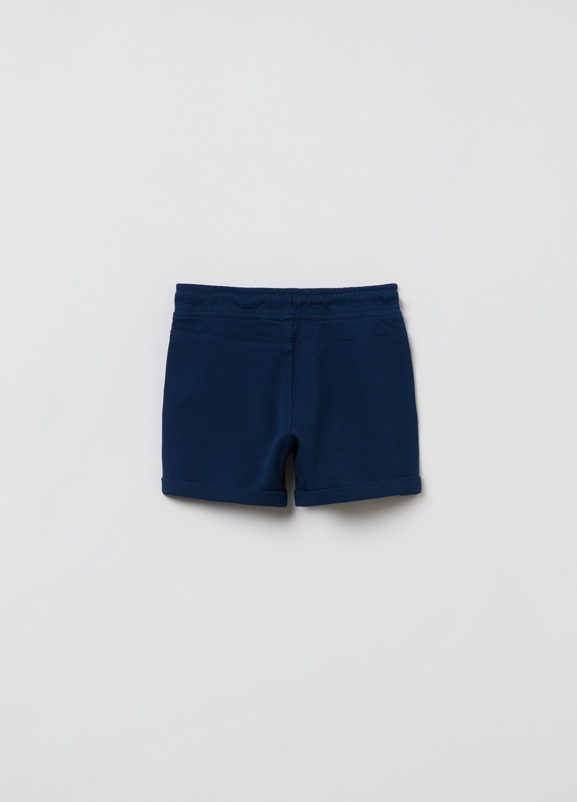 Shorts in French Terry con coulisse 