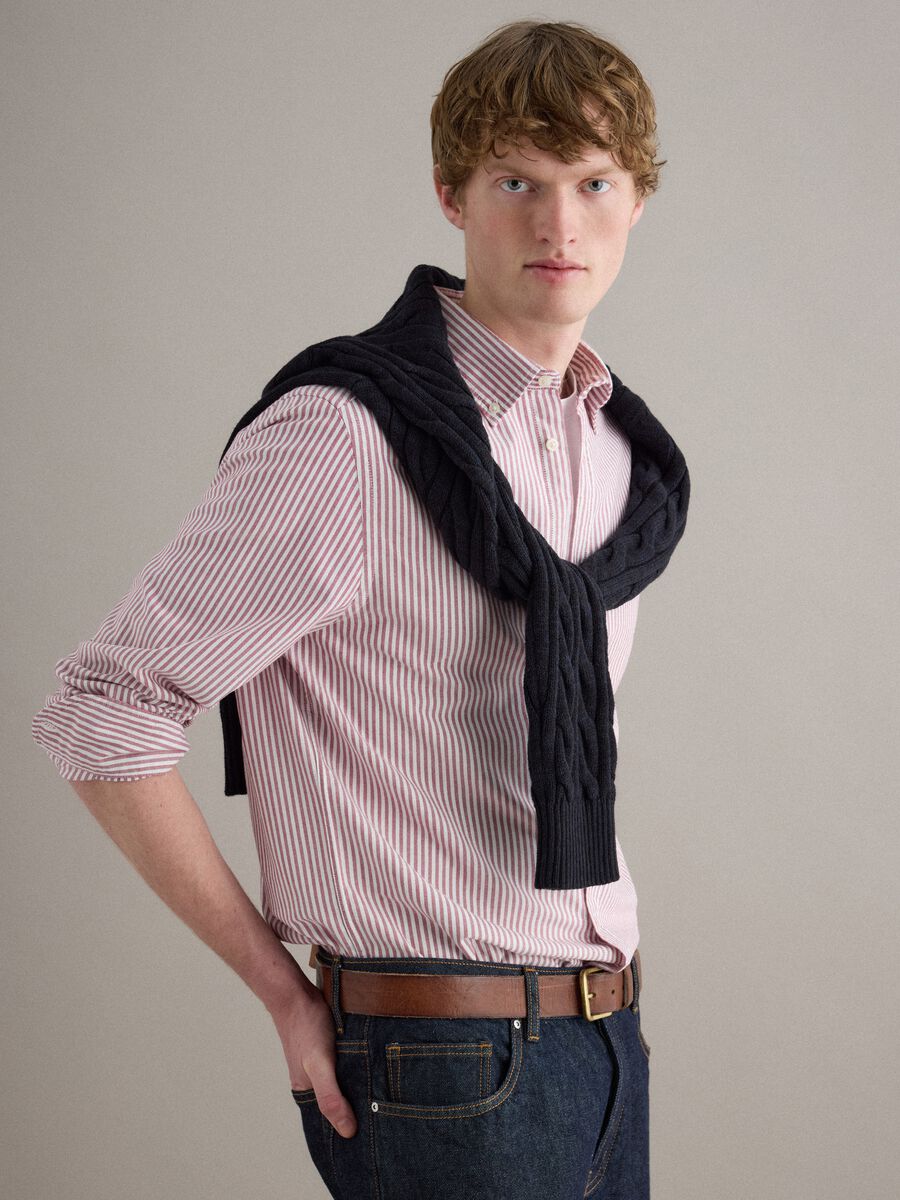 Multicolour pure cotton shirt regular fit_3