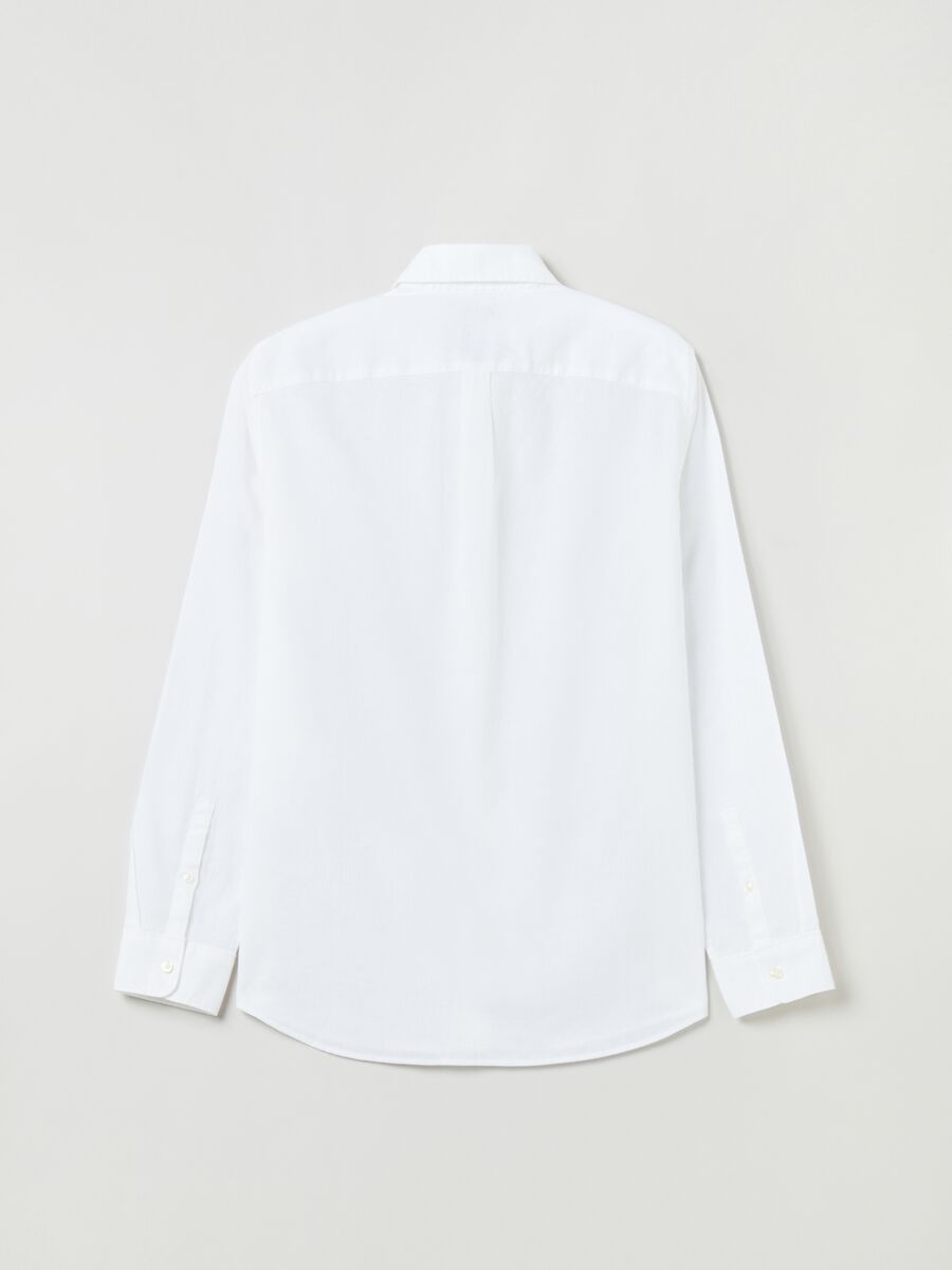 Linen and cotton shirt with pocket_2