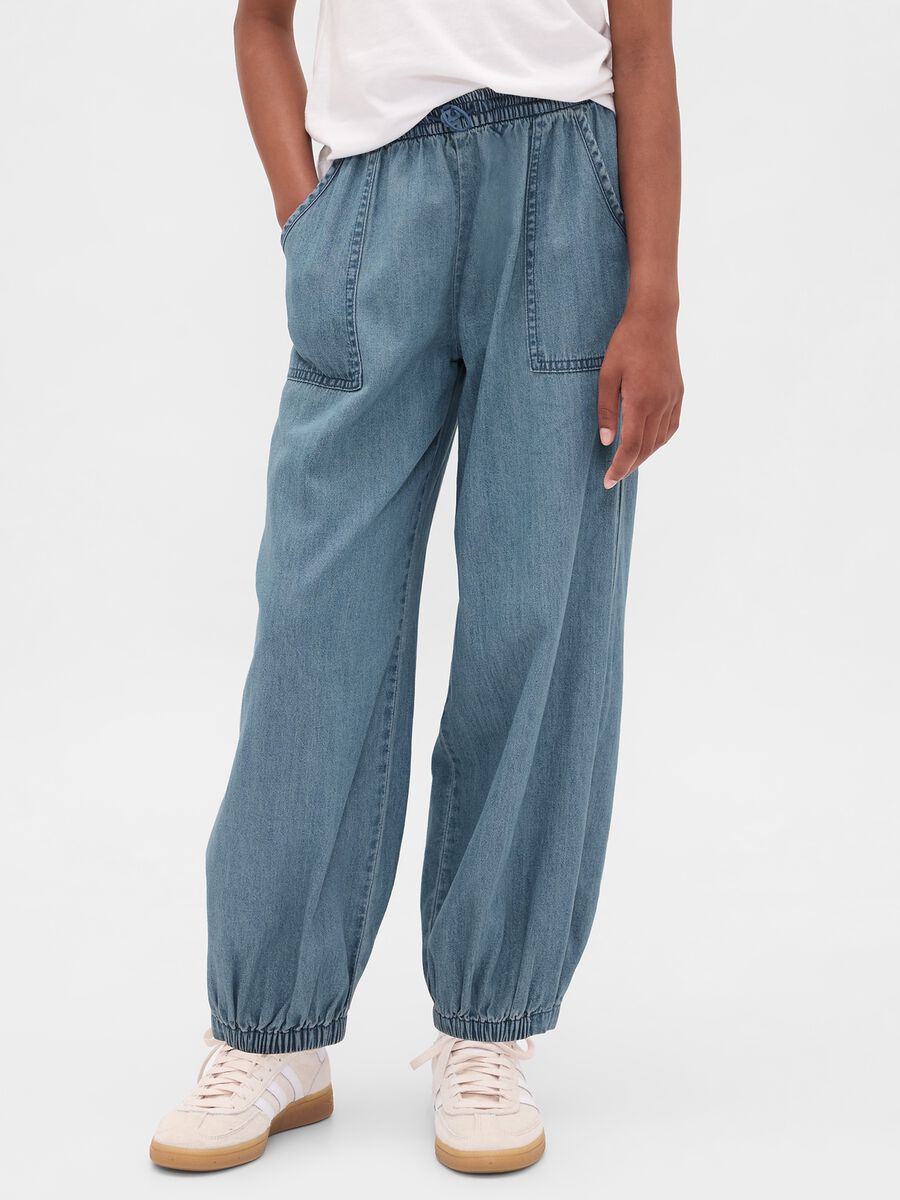 Girls' Denim Trousers_1