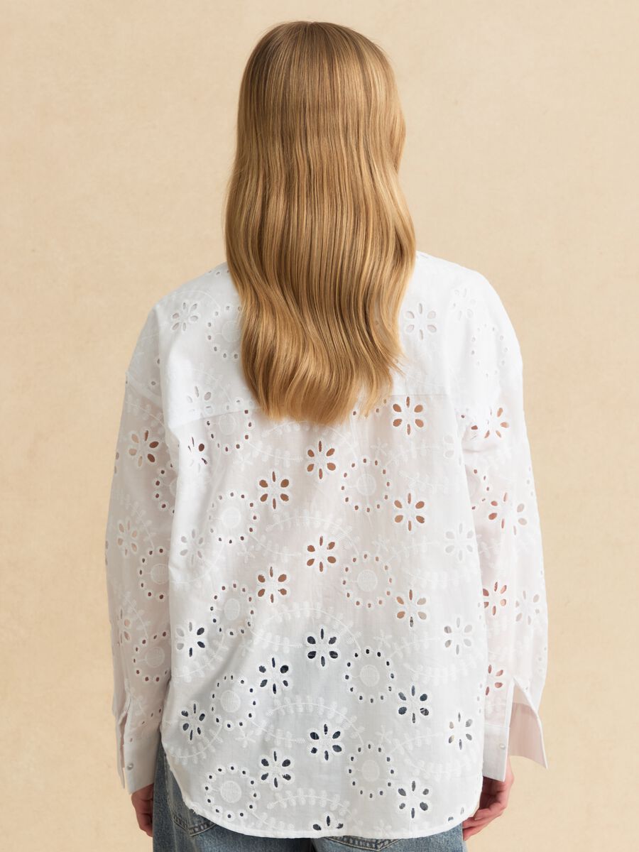 Camicia bianca in puro cotone sangallo_3