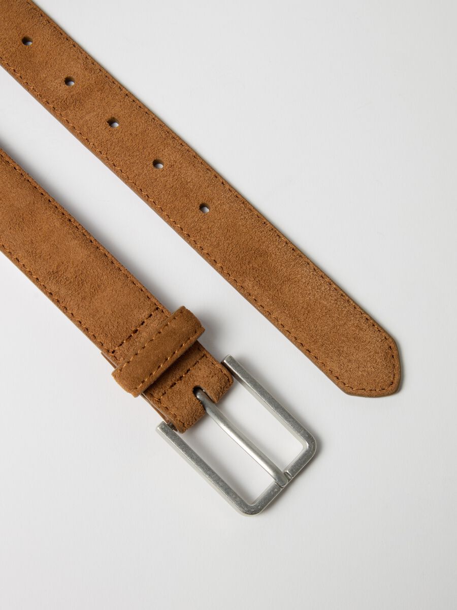 Suede belt_1