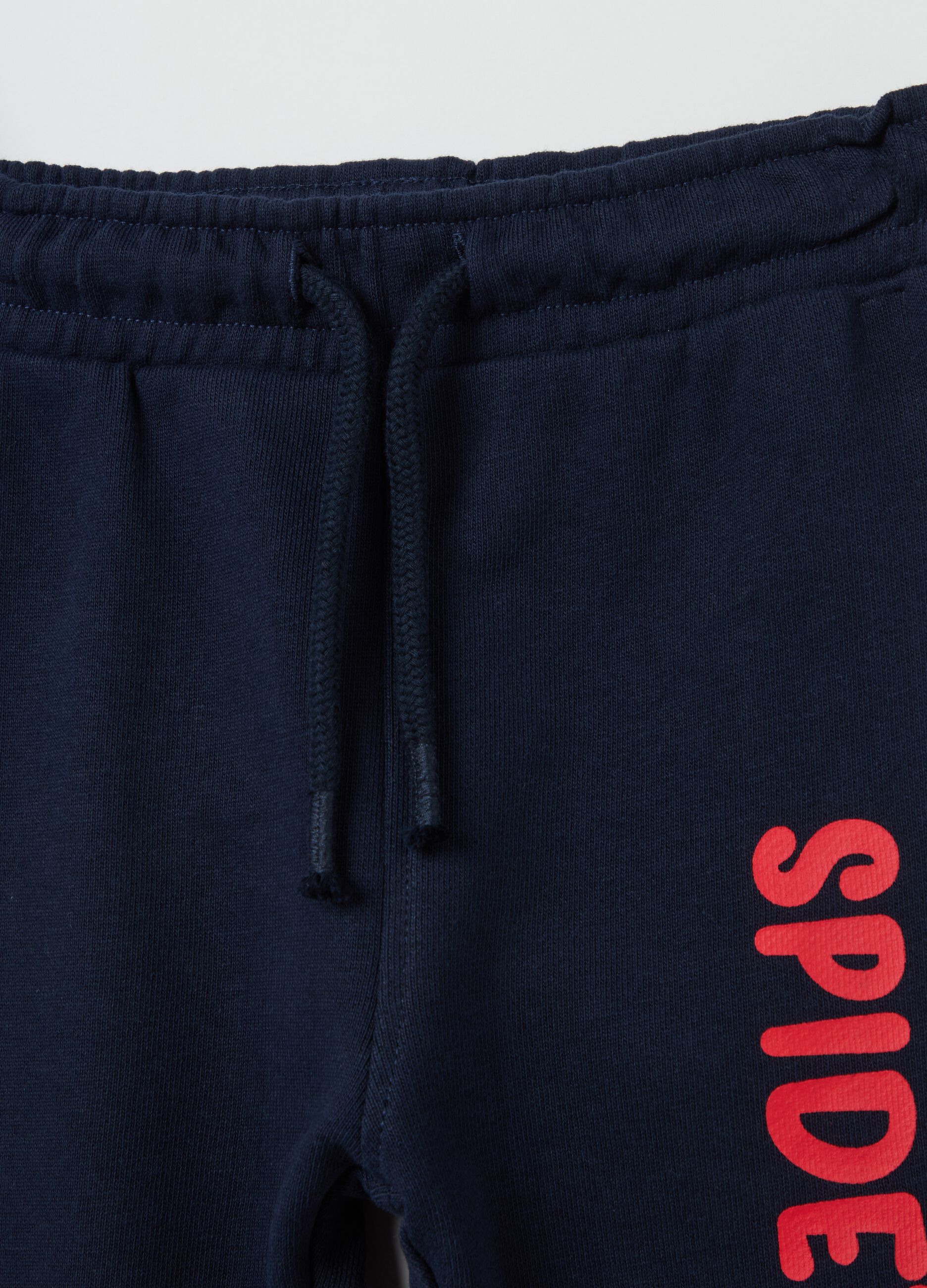 Cotton jogging set with Spidey print