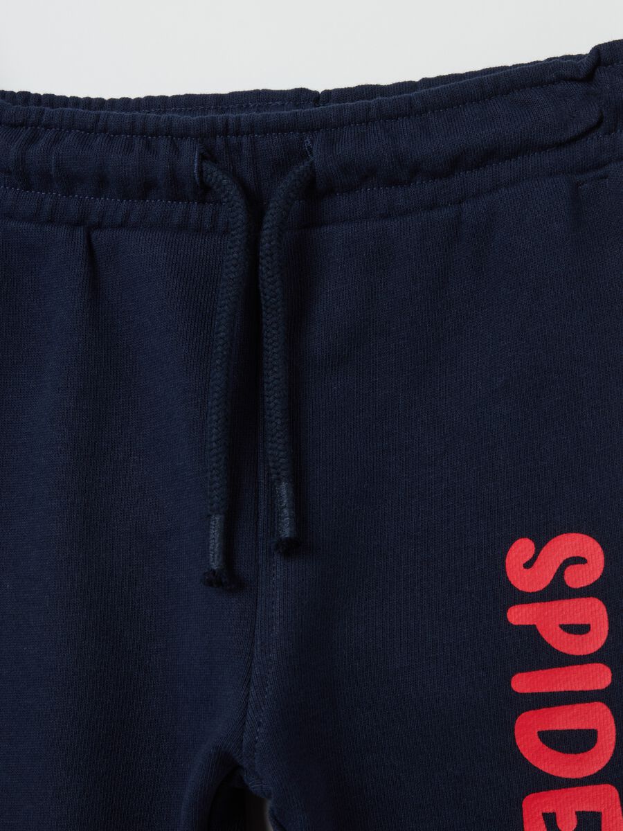 Cotton jogging set with Spidey print_3