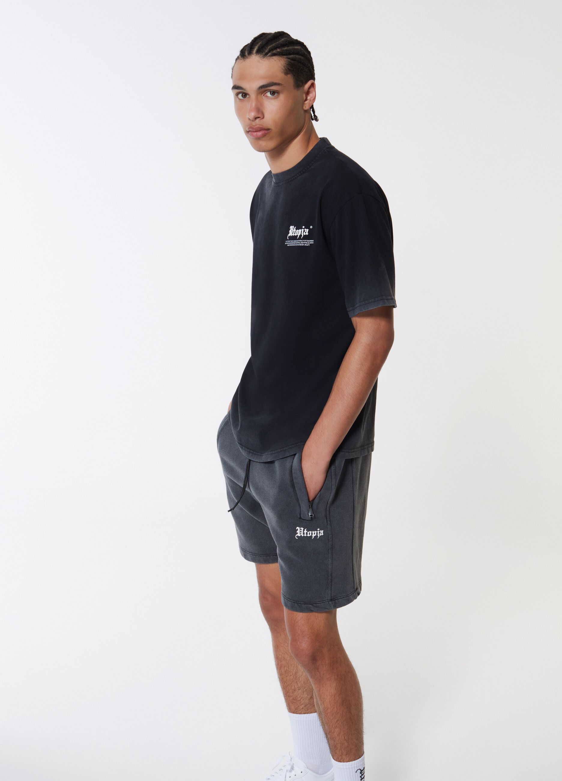 Sweat Shorts Vintage Grey_0
