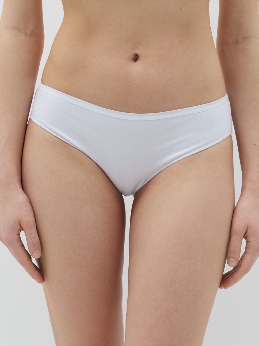 Five-pack briefs in stretch cotton_2