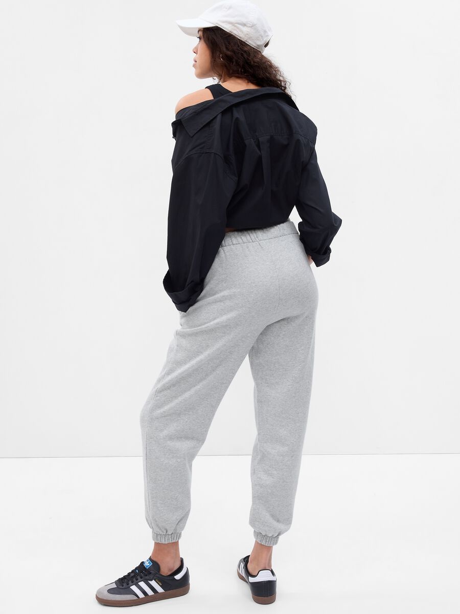 High-rise plush joggers_1
