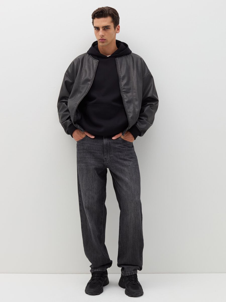 Bomber biker effetto lucido_1