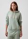 Green cotton-blend hoodie with embroidered GAP logo_0