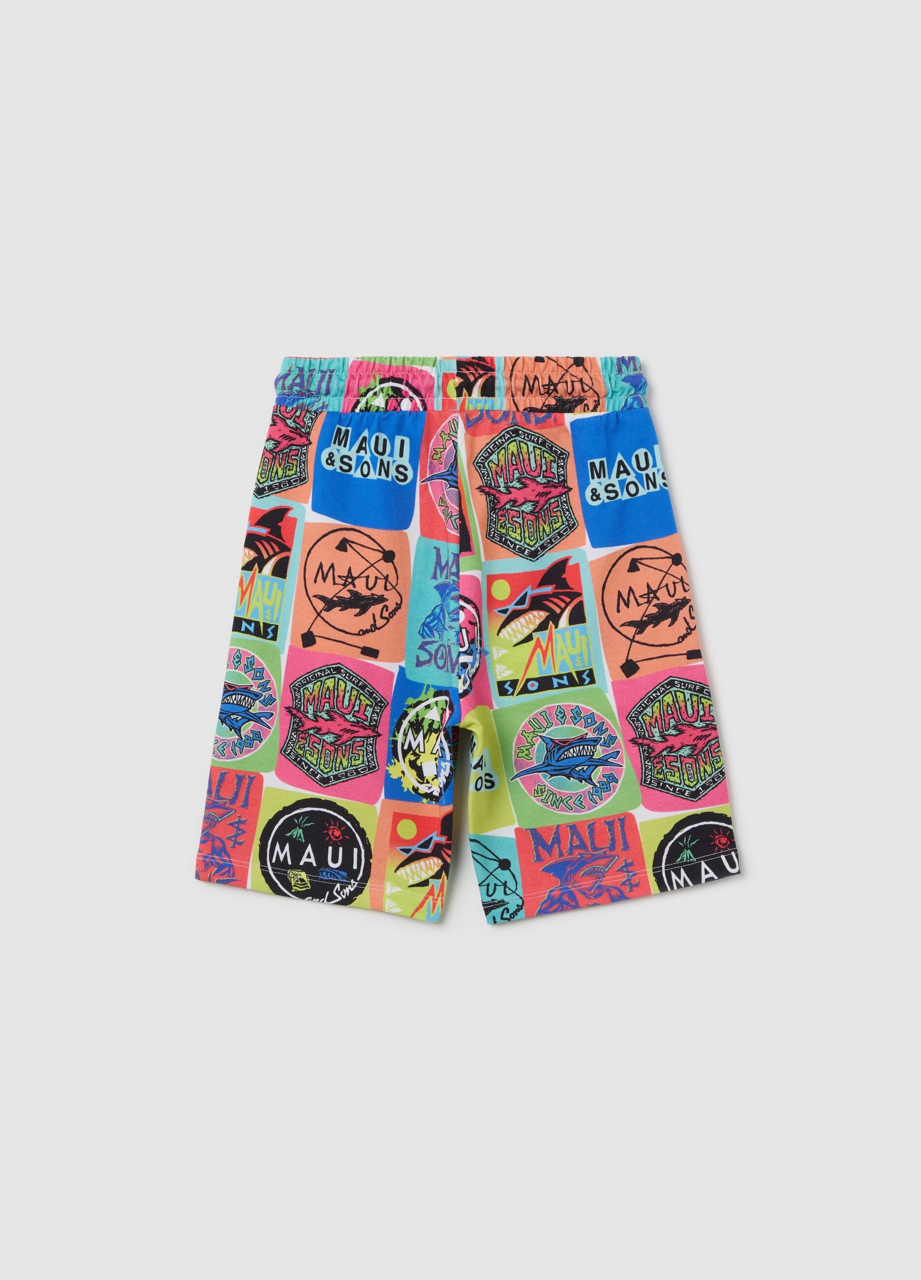 Maui and Sons multicoloured shorts in cotton