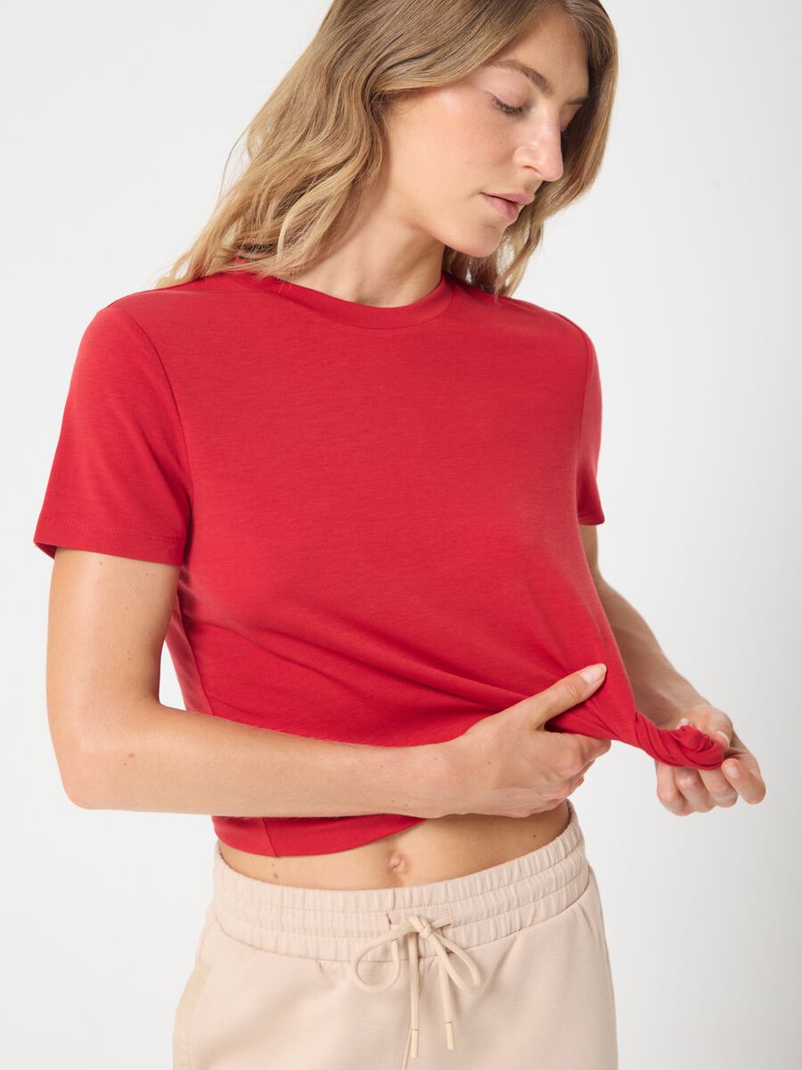 Sport T-shirt in Stretch Fabric ALTAVIA STUDIO_3