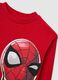 Red pure cotton Spider-Man oversized kids' T-shirt_3