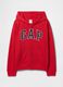Red hoodie with GAP logo_4