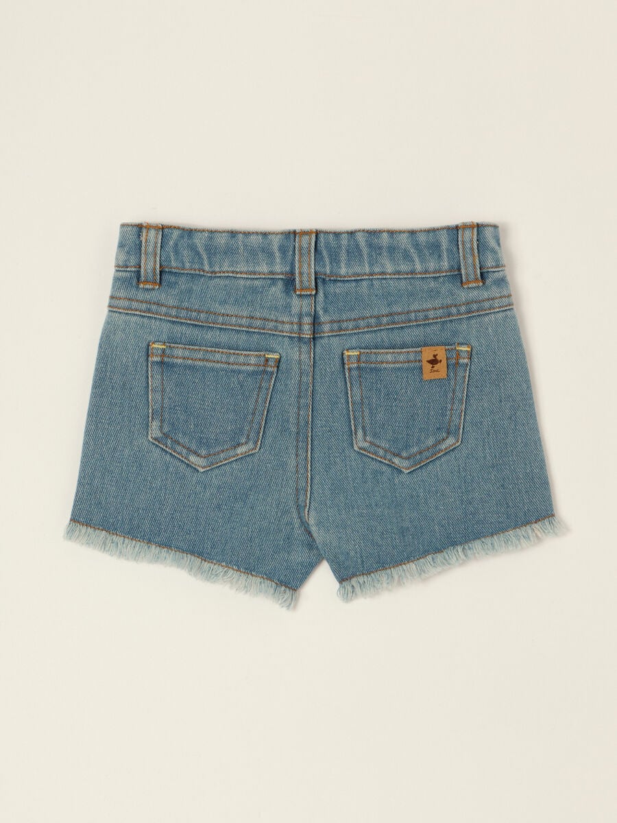 Shorts in viscosa misto cotone IANA_1