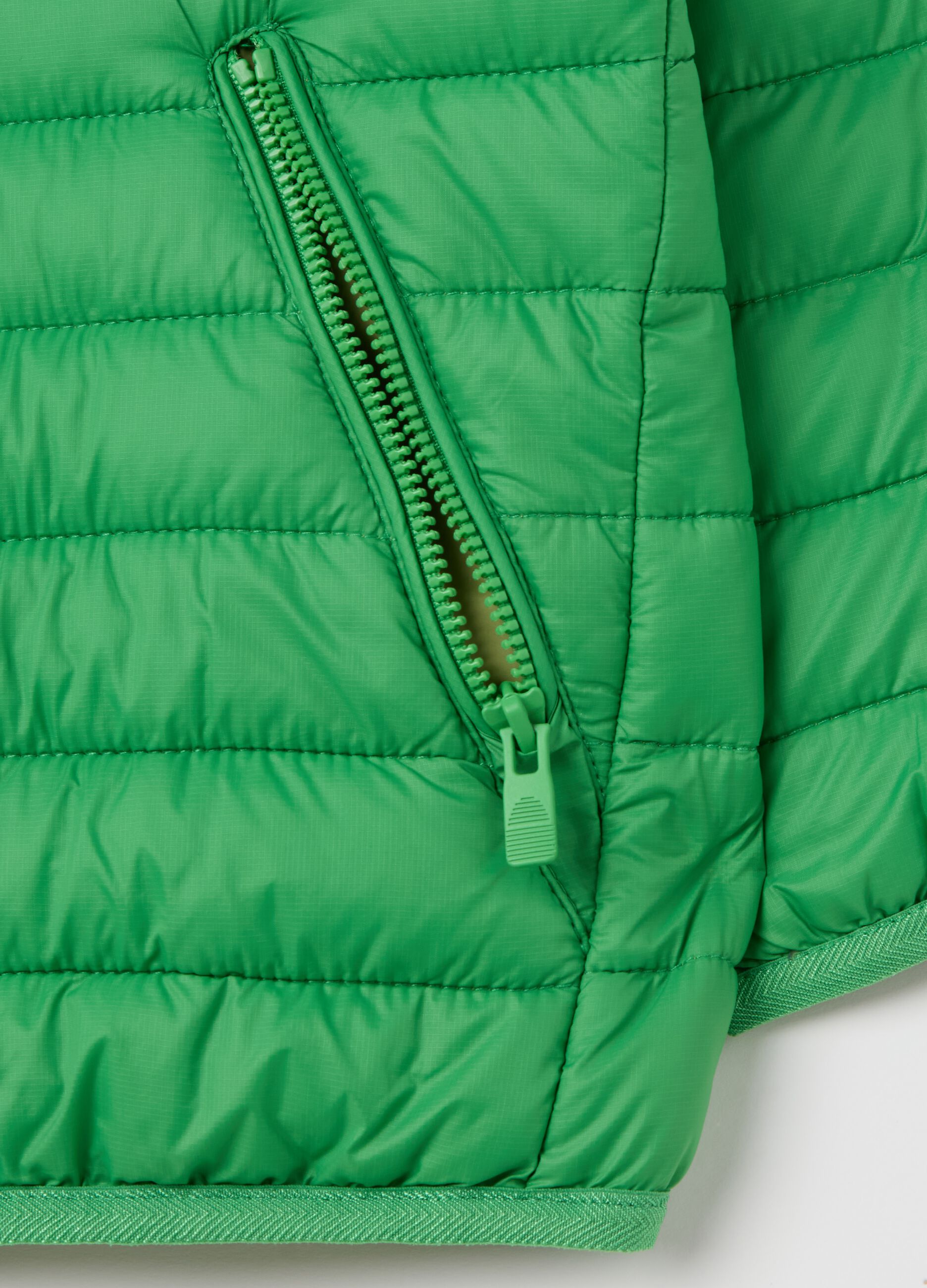 Ultralight down jacket with hood
