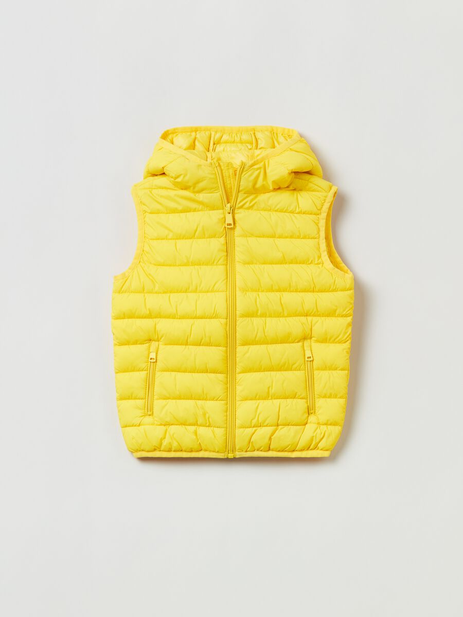 Gilet ultralight con cappuccio_0