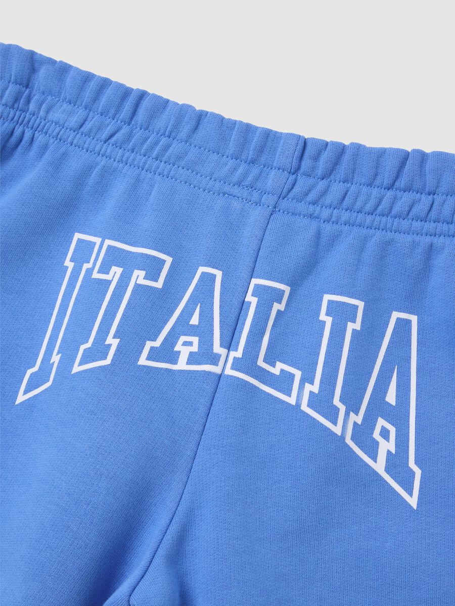 Women’s multicoloured shorts in 100% cotton with regular fit and print_5