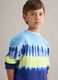Kids' Regular Fit Multicolour Tie-Dye Pure Cotton Sweatshirt_2