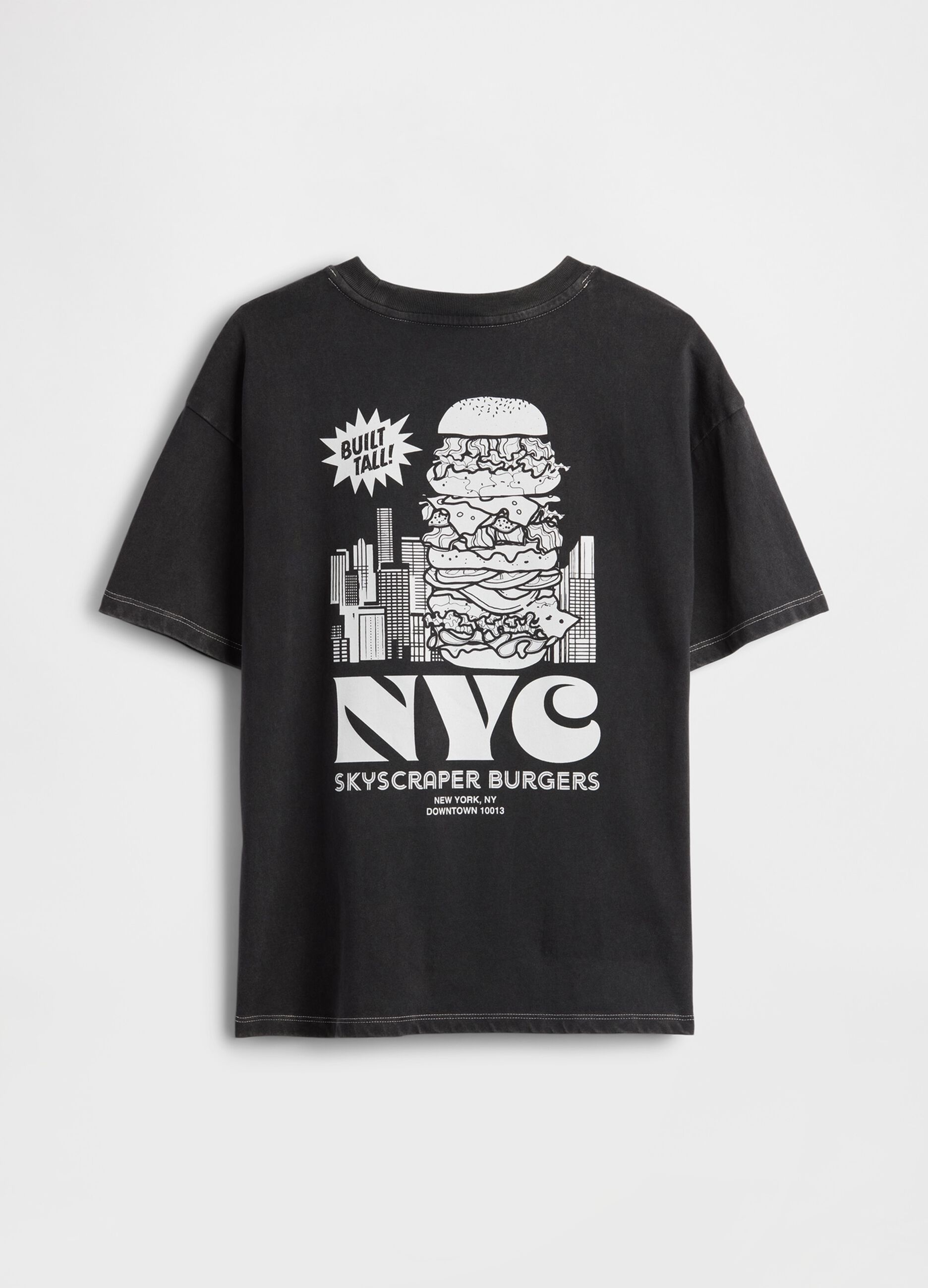 Short-sleeved pure cotton T-shirt