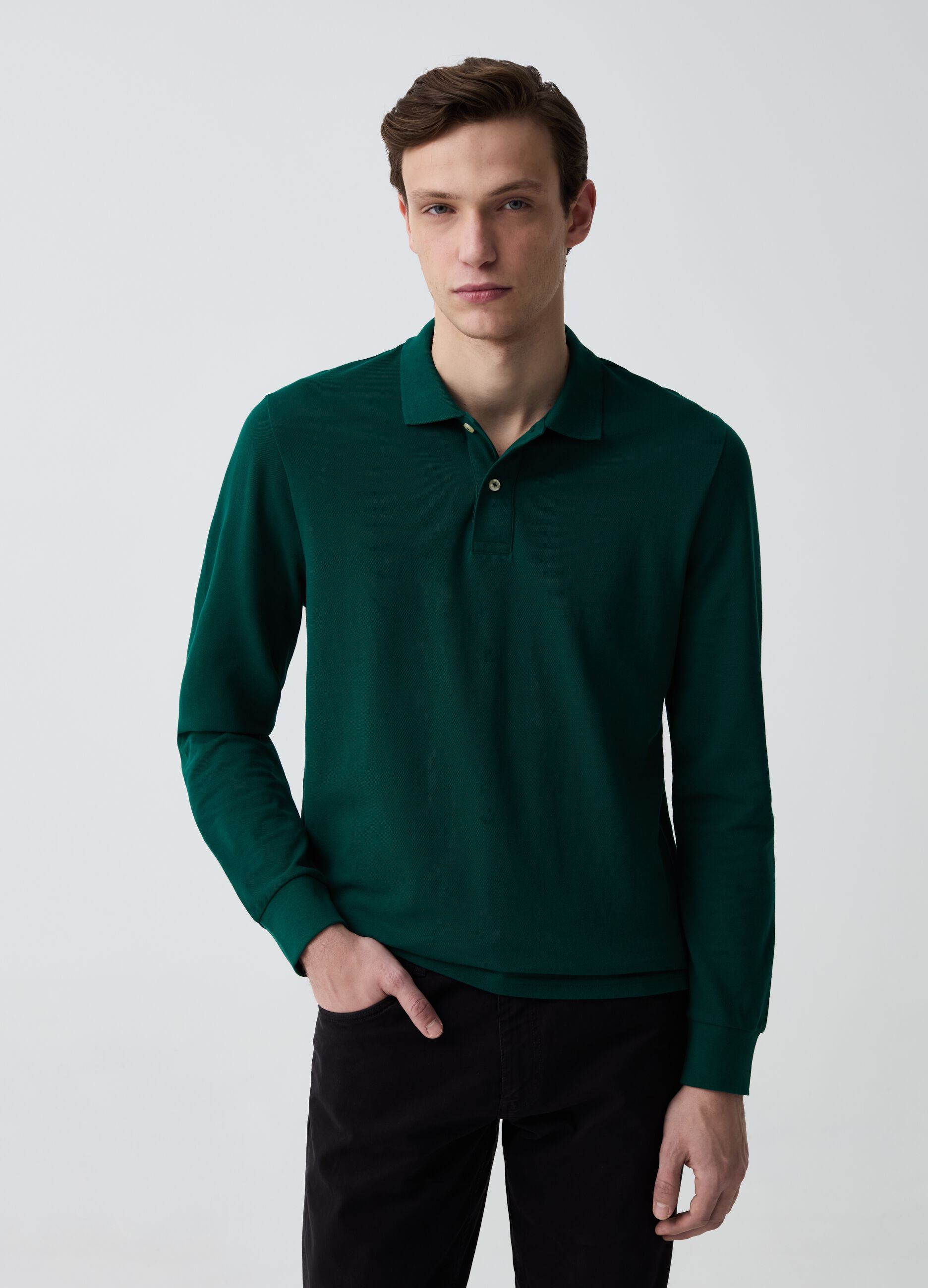 Polo manica deals lunga ovs
