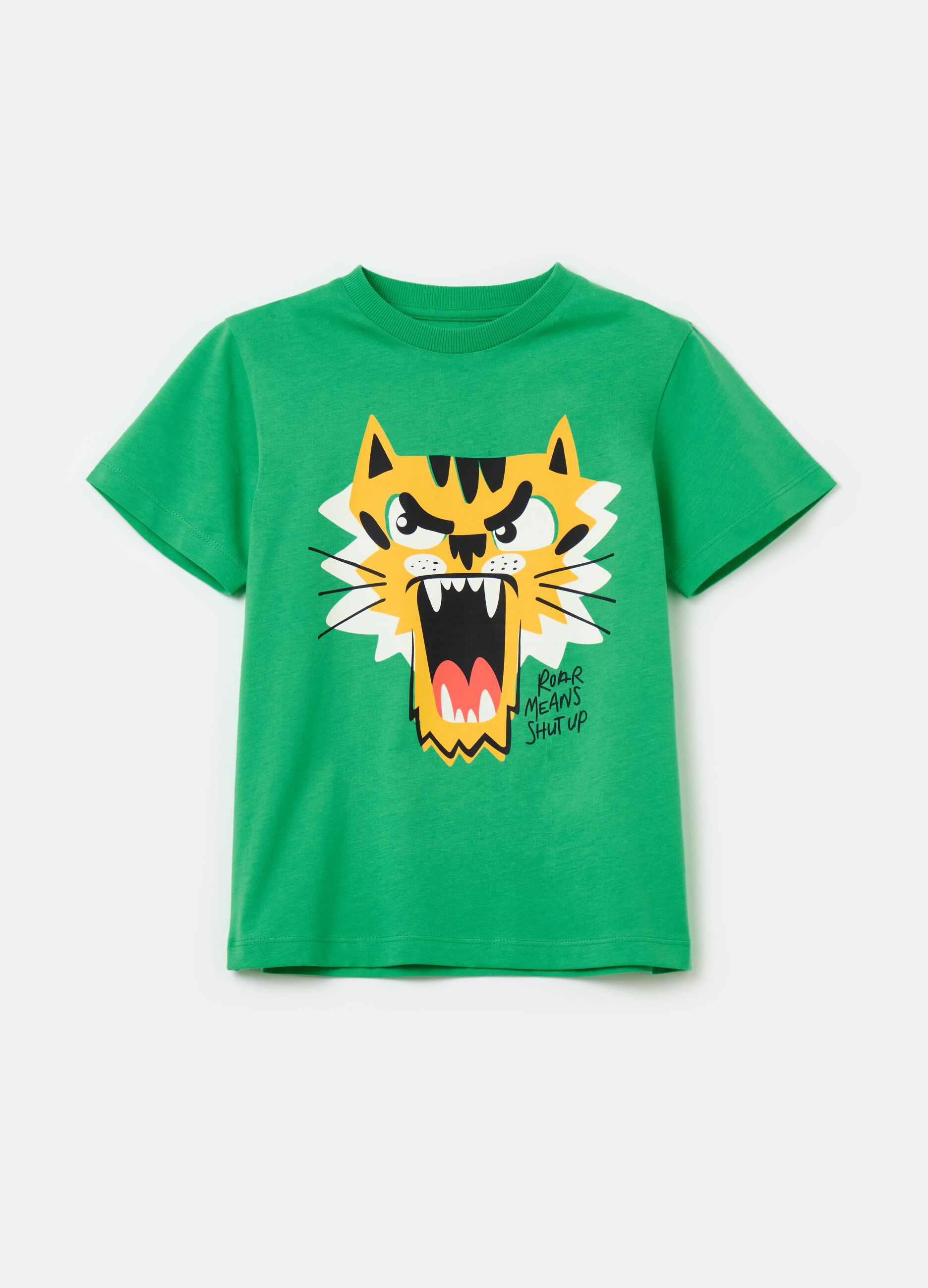 Organic cotton T-shirt with print