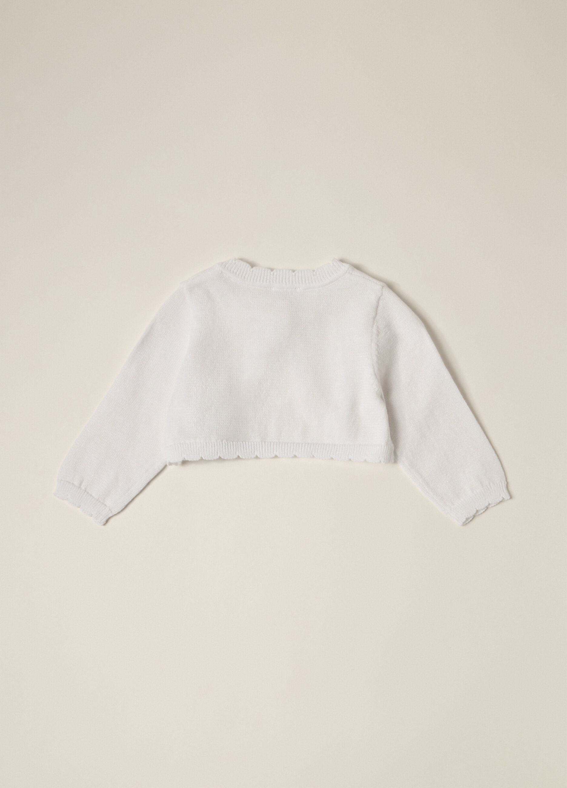 Cardigan in misto cotone IANA neonata