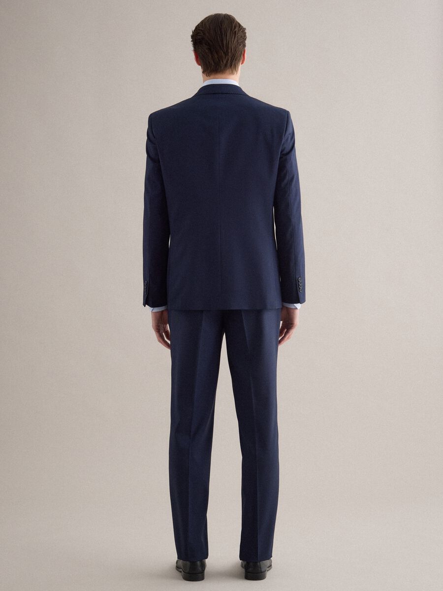Blue Regular Fit Suit_2
