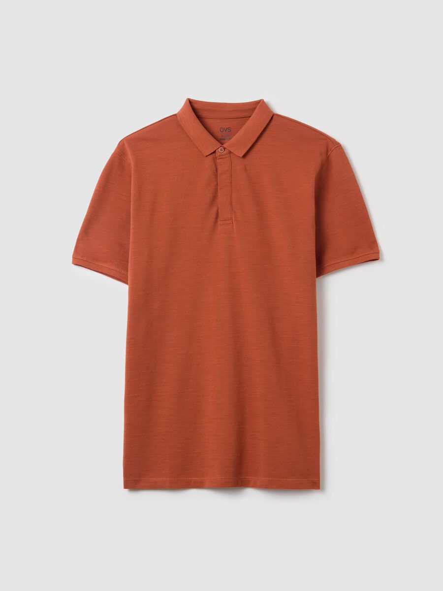 Regular-fit polo shirt in jersey slub_4