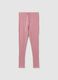 Pantaloni da pigiama in puro cotone rosa_4