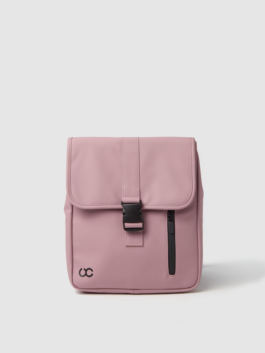 Small backpack with flap and buckle_0