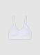 Reggiseno bralette bianco in tessuto elasticizzato_0