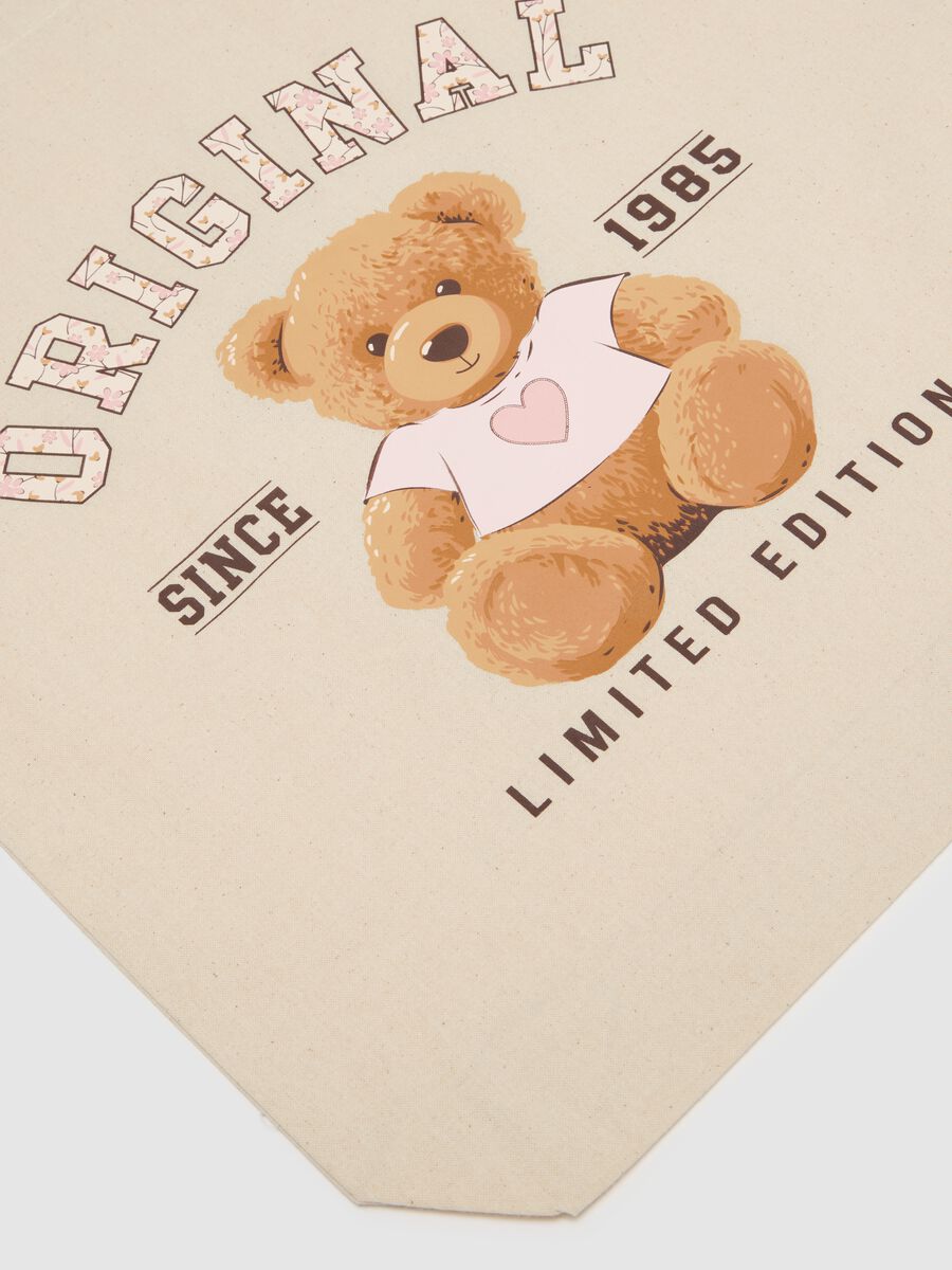 Multicolour pure cotton shoulder bag with print_1