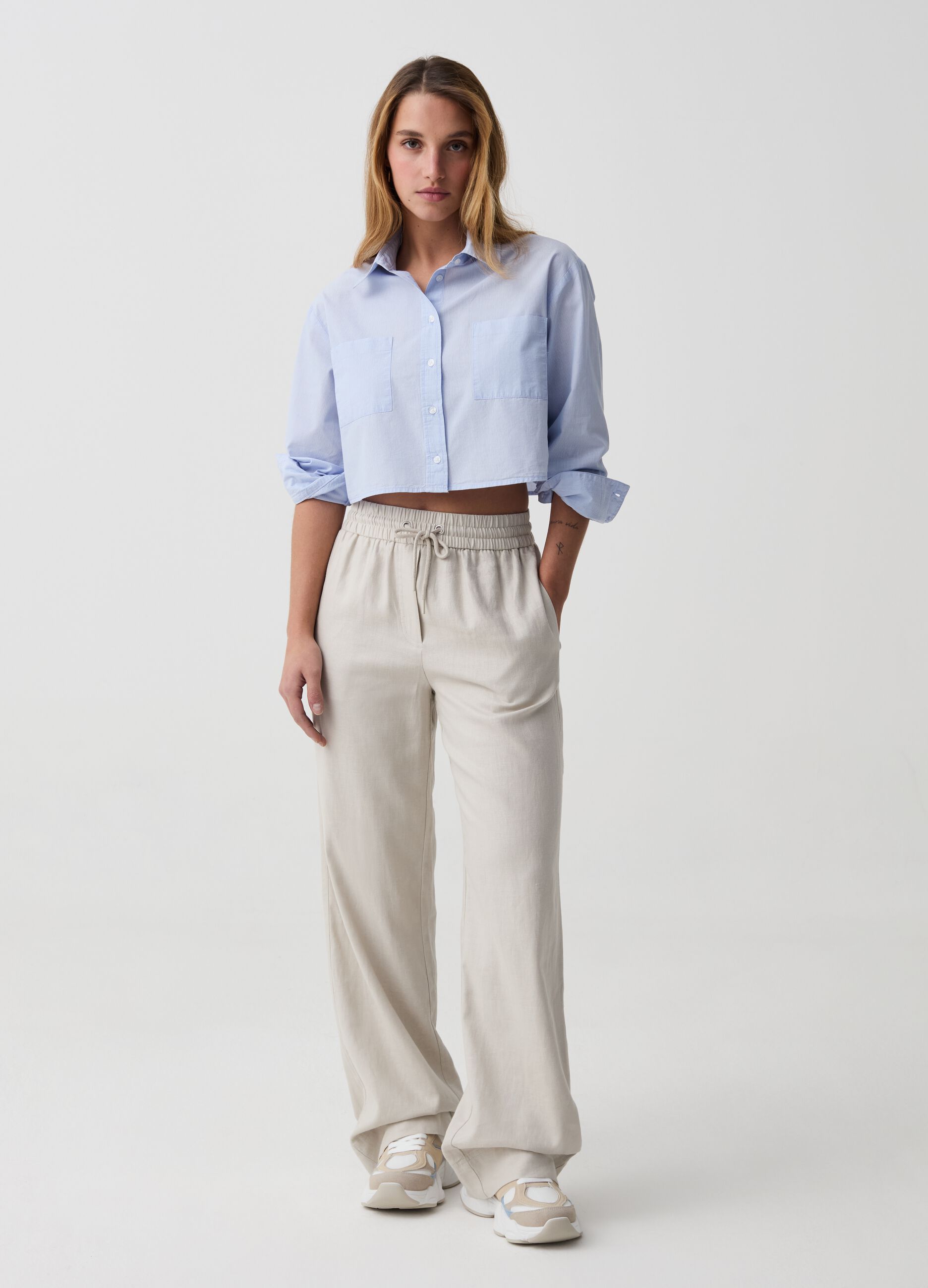 Ovs Joggers relaxed fit con coulisse