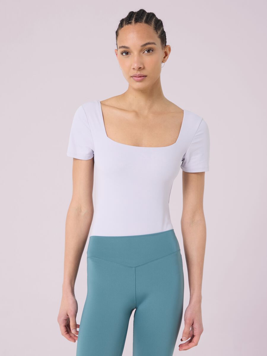Body a maniche corte con scollo squadrato ALTAVIA STUDIO_1