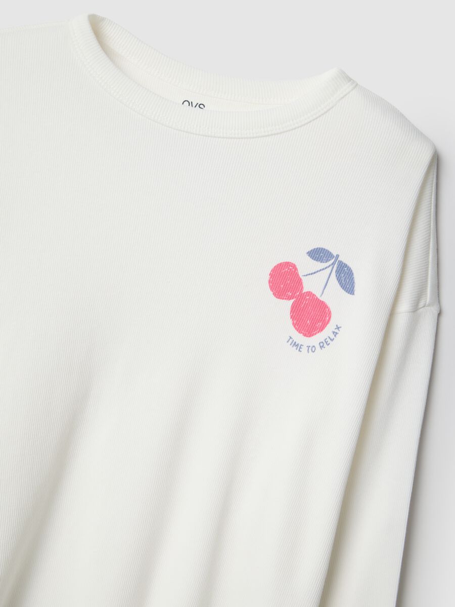 Pigiama multicolor da ragazza in puro cotone regular fit_2