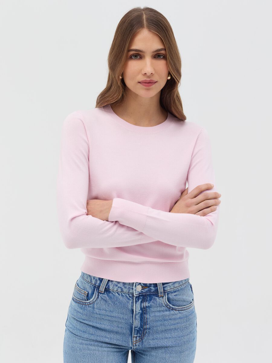 Slim-fit pullover_0